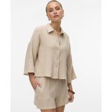 Vmnatali - Overhemd - Cropped - 3/4 Mouwen - Loose Fit