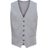 Selected - Liam - Vest - Zwart - 63% Gerecycled Polyester, 31% Viscose, 6% Elastaan