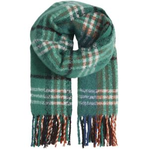 Ichi, Winter Scarves Groen, Dames, Maat:ONE Size