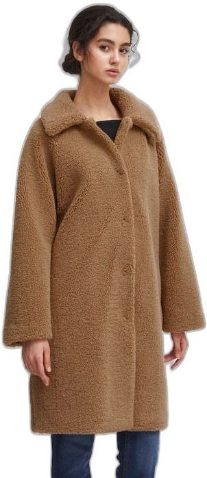 Ichi - Harlene 2 - Damesjas - Knielengte - 100% Polyester