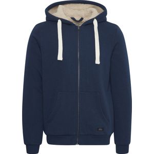 Blend - Sweatvest - Zwart - Polyestermix - Capuchon met Ritssluiting