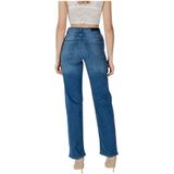 Ichi, Dames, Jeans, Blauw, Maat: W25 L32 Katoen,