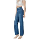Ichi, Dames, Jeans, Blauw, Maat: W25 L32 Katoen,