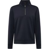 Casual Friday - Sebastian - Sweatshirt - Donkerblauw - Halve Rits