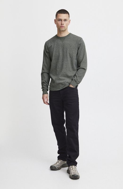 BLEND - Bhbruton - Trui - Deep Forest - Gerecycled Katoen