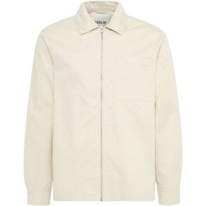 Solid Delon Zipper Overhemd Heren - Maat L