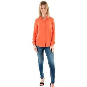 ICHI IHMAIN SH SH - Blouse - 20114546, 171656/Hot Coral, 36