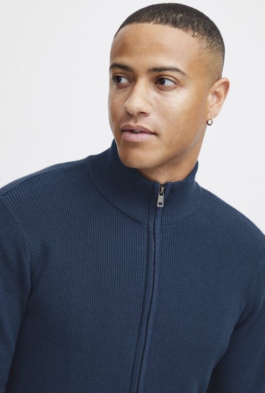 Blend - BHCodford - Vest - Dress Blues - Ritssluiting