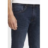 Jeans - Denim Blue Black - Slim Fit - Normale Taillehoogte - Recht
