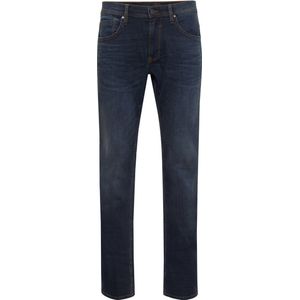 Jeans - Denim Blue Black - Slim Fit - Normale Taillehoogte - Recht