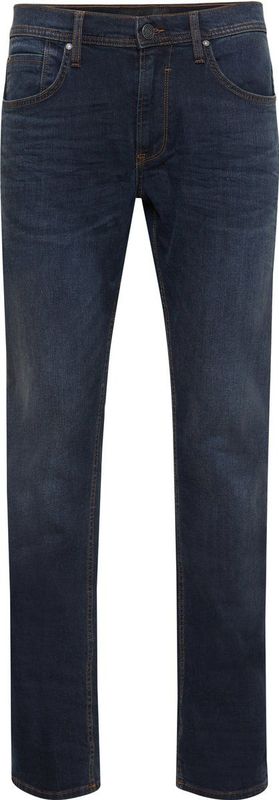 Jeans - Denim Blue Black - Slim Fit - Normale Taillehoogte - Recht