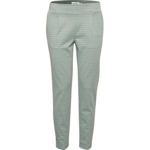 Ichi IHKATE Cameleon PA Damesbroek, stoffen broek met stretch, nauwe snit, elastische tailleband, ether (144506), S