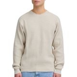 Gebreide Trui - Effen - Knitwear - Ronde Hals - Lange Mouw