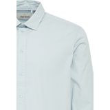 Overhemd - Effen - Katoen - Lange Mouw - Regular Fit