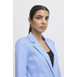 ICHI Rechtvallende Blazer Lichtblauw