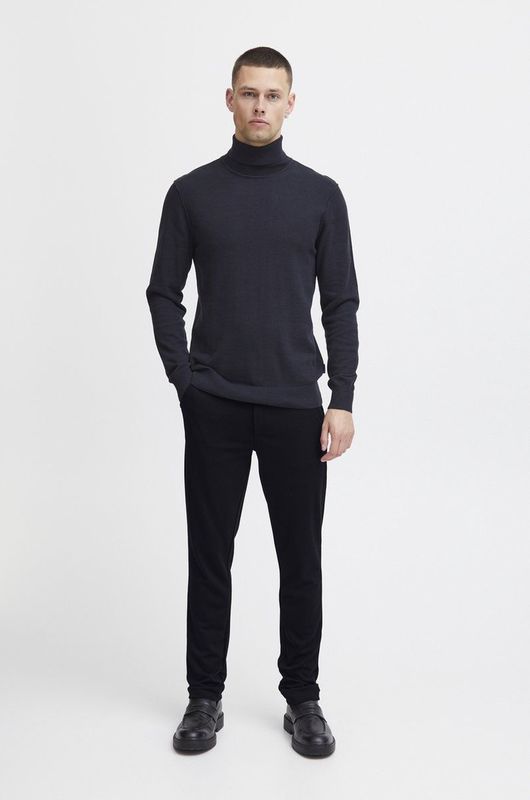 Chino Broek - Zwart - 64% Viscose 31% Polyester 5%