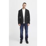 Blazer - Black - Regular Fit - Reverskraag - Lange Mouwen