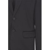 Blazer - Black - Regular Fit - Reverskraag - Lange Mouwen