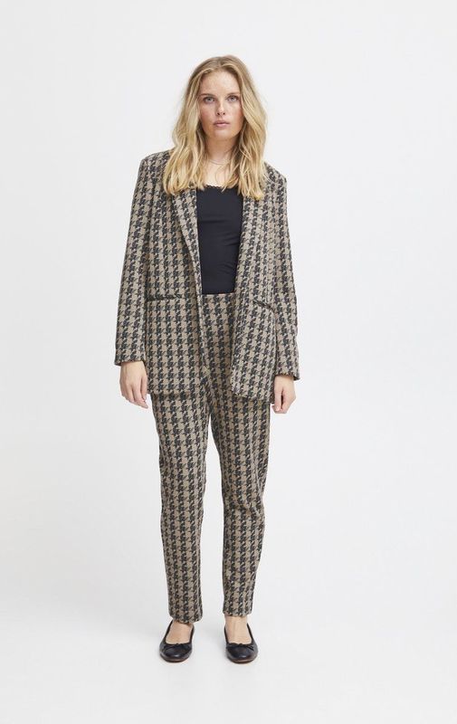 ICHI Blazers 'Kate'  beige / bruin