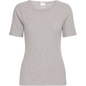ICHI T-shirt Grijs