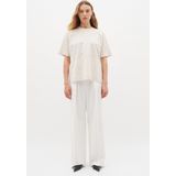 InWear - Boxy Silhouette Tee Top - Beige - Katoen
