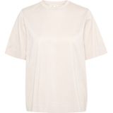 InWear - Boxy Silhouette Tee Top - Beige - Katoen