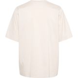 InWear - Boxy Silhouette Tee Top - Beige - Katoen