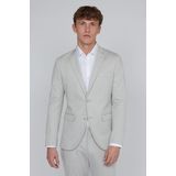 Zuitable - DiNick - Colbert - Beige - Mix en Match - Slim Fit - 67% Polyester