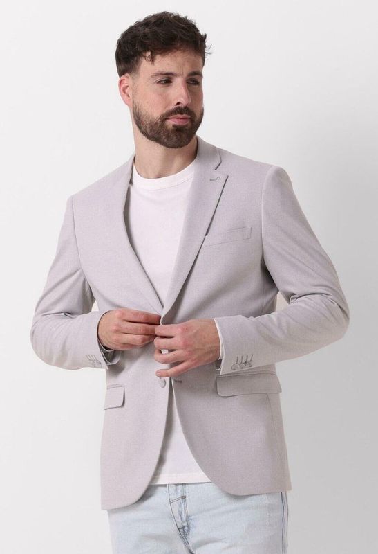 Zuitable - DiNick - Colbert - Beige - Mix en Match - Slim Fit - 67% Polyester