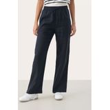 Part Two, Dames, Broeken, Blauw, Maat: S Linnen,