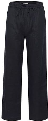 Part Two, Dames, Broeken, Blauw, Maat: S Linnen,