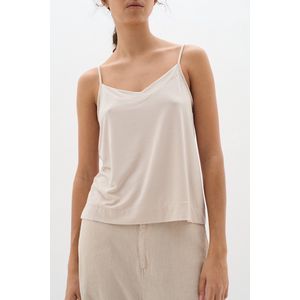 InWear - Feminine Camisole Blouse Haze - Blousetop - Beige - Verstelbare Schouderbandjes