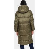 Jas - Kalamata Olive - Regular Fit - Midi Lengte - Lange Mouwen