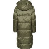 Jas - Kalamata Olive - Regular Fit - Midi Lengte - Lange Mouwen