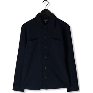 Matinique - Pelton - Overhemd - Navy - Lange Mouw