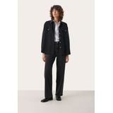 Blouse - Denim - Collette - Klassieke Blouse - Lange Mouw - Effen