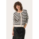 Vesten - Linika - Gebreid Vest - Gestreept - Losse Pasvorm
