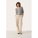 Vesten - Linika - Gebreid Vest - Gestreept - Losse Pasvorm