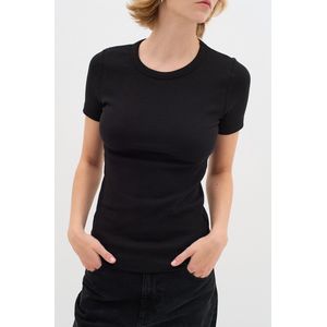 In Wear - Base Tee - T-shirt - Zwart - Katoen