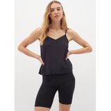 InWear - Mouwloze Top - Zwart - Verstelbare Bandjes