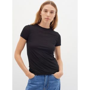InWear - Base - T-shirt - Zwart - 100% Katoen