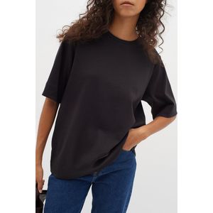 INWEAR Lukeiw Base Boxy Tops T-shirts Dames - Shirt - Zwart