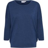 Saint Tropez Rundhalspullover »A2561, MilaSZ R-Neck«