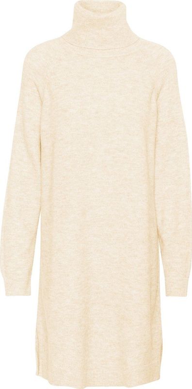 Saint Tropez - GarbieSZ Rollneck Dress - Zwart - Katoen