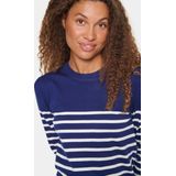 Saint Tropez - Gebreide Trui - Blauw - Viscose