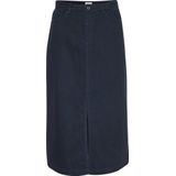 Denim rok Fitted Midnight Sail marine