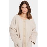 Tussenjassen - Loose Fit - Lange Mouwen - 100% Polyester - Zwart