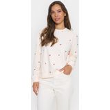 Saint Tropez - Sweatshirt Dames - Katoen - Kleur: Beige