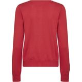 Vest - Effen - Knitwear - Ronde Hals - Lange Mouw - Normale Pasvorm