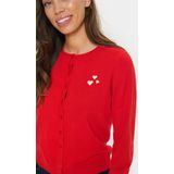 Vest - Effen - Knitwear - Ronde Hals - Lange Mouw - Normale Pasvorm